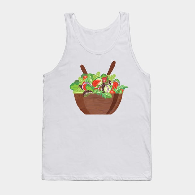 Salad Bowl Tank Top by SWON Design